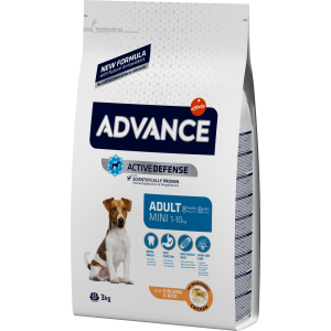 хороша модель Сухий корм Advance Mini Adult для дорослих собак маленьких порід 3 кг (8410650150185)