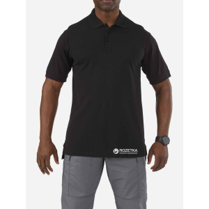 Футболка-поло тактична 5.11 Tactical Professional Polo - Short Sleeve 41060 L Black (2000000126227) ТОП в Чернігові