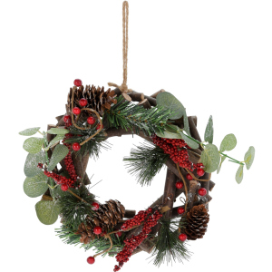 Вінок новорічний Christmas Decoration 22 х 7 х 22 см (YZB003920) в Чернігові