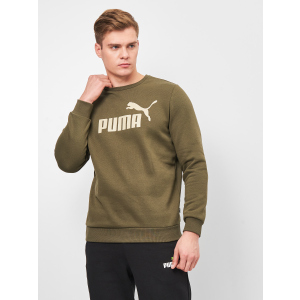 Світшот Puma ESS Big Logo Crew 58667944 XXL Зелений (4063698945516) краща модель в Чернігові