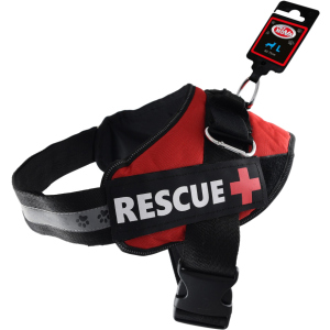 Шлея усиленная Pet Nova Rescue+ L 65-80 см Красная (HA-RESCUE-RE-L) (5903031442236) рейтинг