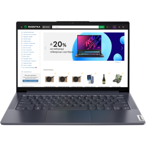 Ноутбук Lenovo Yoga Slim 7 14ITL05 (82A300KXRA) Slate Grey лучшая модель в Чернигове