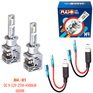 Автолампы Pulso M4-H1/LED-chips CREE/9-32v/2x25w/4500Lm/6000K (M4-H1) ТОП в Чернигове