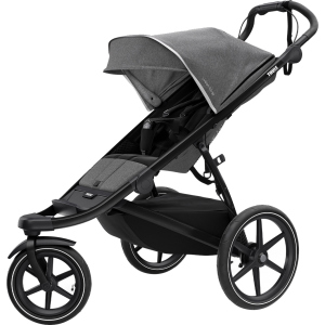 Детская коляска Thule Urban Glide 2 Black - Grey Melange (TH10101948) лучшая модель в Чернигове