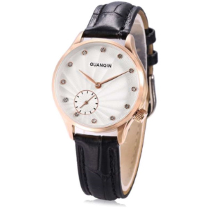 Жіночий годинник Guanqin Gold-White-Black GS19052 CL (GS19052GWB) в Чернігові