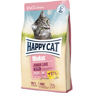 Сухий корм Happy Cat Minkas Junior Care Geflugel для кошенят віком від 4 - 12 місяців з птицею 1.5 кг (70374 / 4001967108163) в Чернігові