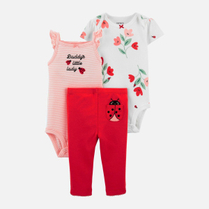 Комплект (боди 2 шт + леггинсы) Carters 1K443210 86 см 600 R Red (194135099302) лучшая модель в Чернигове