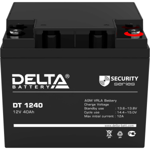 Акумуляторна батарея Delta DT 1240 12V 40Ah AGM ТОП в Чернігові