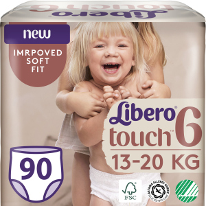 Підгузки-трусики Libero Touch Pants 6 13-20 кг одноразові 90 шт (7322541430416) ТОП в Чернігові