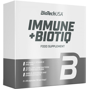 Вітаміни та мінерали Biotech Immune + Biotiq 18 + 18 капсул (5999076239320) краща модель в Чернігові