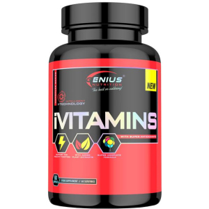 Витамины и минералы Genius Nutrition iVitamins 60 капсул (5409721079732)