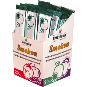 Упаковка смоквы яблочно-сливовой Spektrumix 20 шт х 20 г (4820187981178) ТОП в Чернигове