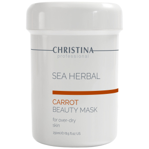 Морковная маска красоты Christina Sea Herbal Beauty Mask Carrot 250 мл (7290100360781) лучшая модель в Чернигове