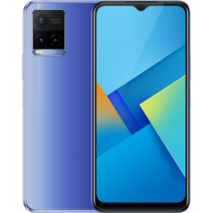 Мобильный телефон Vivo Y21 4/64GB Metallic Blue рейтинг