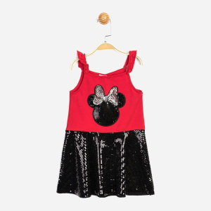 Сарафан Disney Minnie Mouse MN15539 92 см Червоний із чорним (8691109789648) краща модель в Чернігові