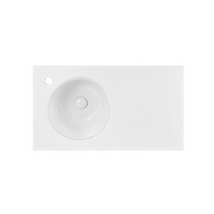 Раковина Qtap Virgo 800х460х300 White с донным клапаном QT1811FL8130ALLW ТОП в Чернигове