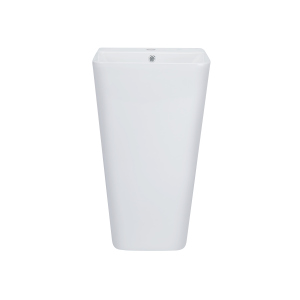 Раковина підлогова моноблок Qtap Tern 440х380х830mm White з донним клапаном QT1711G302W