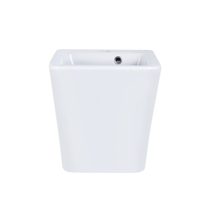 Раковина підвісна моноблок Qtap Tern 370х410х400 White з донним клапаном QT1711G808W