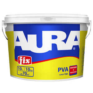 Клей AURA FIX PVA контактний 10кг краща модель в Чернігові