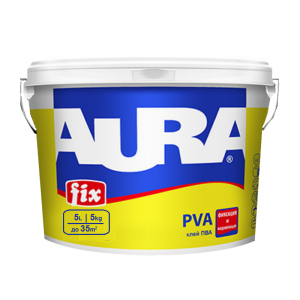 Клей AURA FIX PVA контактный 5кг