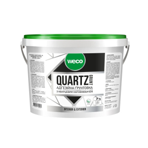 Грунтовка кварцевая Quartz-Grunt Weco 7 кг ТОП в Чернигове