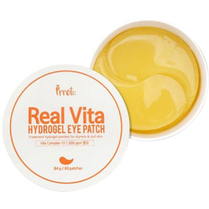 Гідрогелеві патчі для очей Prreti Real Vita Hydrogel Eye Patch з вітаміном С 60 шт (8809541199240) краща модель в Чернігові