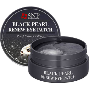 Гідрогелеві патчі SNP Black Pearl Renew Eye Patch із перловою пудрою 60 шт (8809458843977) краща модель в Чернігові