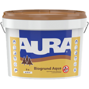 Антисептик для дерева Aura Biogrund Aqua 9 л прозрачный ТОП в Чернигове