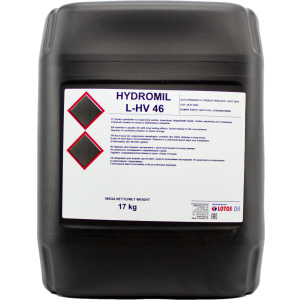 Гідравлічна олія Lotos Hydromil L-HV 46 17 кг (WH-P701J40-000) в Чернігові