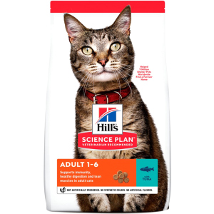 Сухий корм для кішок Hill's Science Plan Feline Adult Tuna з тунцем - 10 кг (604176) (52742024370) в Чернігові