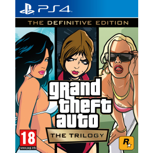 Гра GTA Trilogy для PS4 (Blu-ray диск, Ukrainian subtitles)