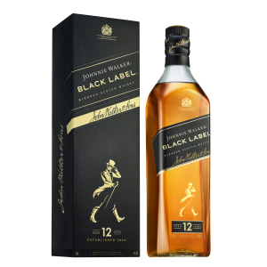 Віскі Johnnie Walker Black label 12 років витримки 0.7 л 40% у подарунковій упаковці (5000267024233) надійний