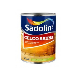 Лак для лазні SADOLIN CELCO SAUNA напівматовий 20, 1 л в Чернігові