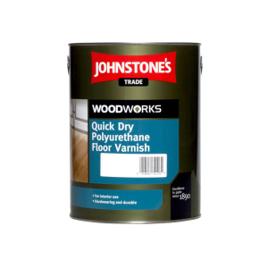 Швидкосохнучий лак для підлоги Johnstone's Quick Dry Polyurethane Floor Varnish Satin 2,5 л ТОП в Чернігові