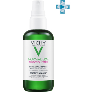 Матирующий спрей с длительным эффектом Vichy Normaderm Phytosolution для уменьшения жирного блеска комбинированной и жирной кожи лица 100 мл (3337875703406) лучшая модель в Чернигове