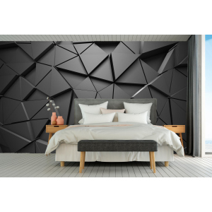 Фотошпалери Walldeco Чорні трикутники 475x300 Бриз в Чернігові