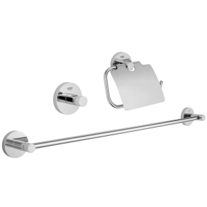 Комплект аксессуаров для ванной комнаты GROHE Essentials хром 40775001 лучшая модель в Чернигове