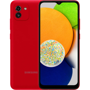 Мобільний телефон Samsung Galaxy A03 3/32GB Red (SM-A035FZRDSEK) надійний