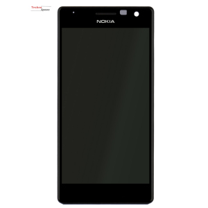 Дисплей (екран) для Nokia Lumia 730 (RM-1040), з тачскрином та рамкою, чорний (Original (PRC)) Original (PRC) ТОП в Чернігові