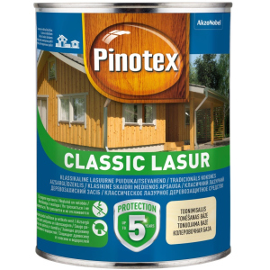 Захисно-декоративний засіб для деревини PINOTEX CLASSIC LASUR орегон 1 л. краща модель в Чернігові