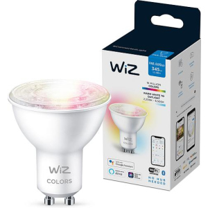 Розумна лампа WiZ GU10 4,7W (50W 400Lm) 2200-6500K RGB Wi-Fi