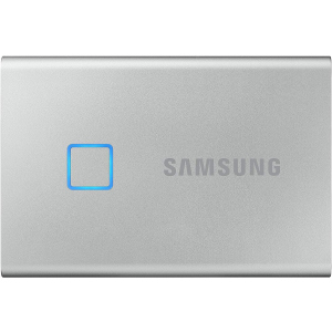 Samsung Portable SSD T7 TOUCH 2TB USB 3.2 Type-C (MU-PC2T0S/WW) External Silver ТОП в Чернигове