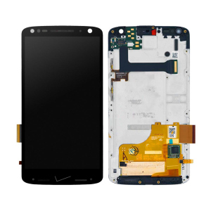 купити Дисплей Motorola XT1580, XT1581, XT1585 Moto Droid Turbo 2, з тачскрином, з рамкою, Original, Black