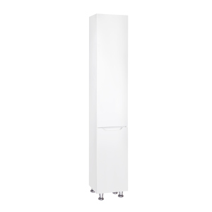 Пенал підлоговий Qtap Scorpio 350х1900х300 White з кошиком для білизни QT1475PN1901KRW в Чернігові