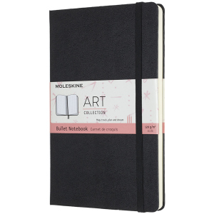 Нотатник Moleskine Art Bullet 13 х 21 см 160 сторінок у крапку Чорна (8053853603357) в Чернігові