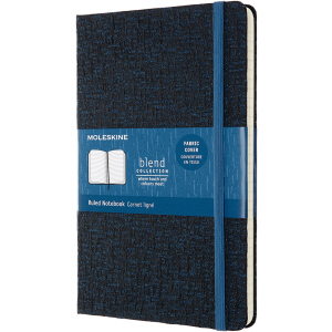 Записная книга Moleskine Blend 13 х 21 см 240 страниц в линейку Синяя Канва (8053853603685) рейтинг