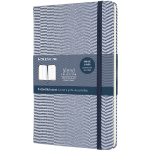 Записная книга Moleskine Blend 13 х 21 см 240 страниц в точку Синяя Канва (8056420851908)