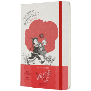 купить Записная книга Moleskine Wizard of OZ 13 х 21 см 240 страниц в линейку Красная (8056420851267)