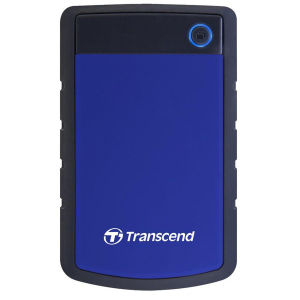 HDD накопичувач Transcend StoreJet 25H3 2TB (TS2TSJ25H3B) USB 3.0 Blue (TS2TSJ25H3B) ТОП в Чернигове