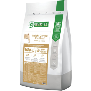 купити Сухий корм для стерилізованих собак Nature's Protection Weight Control 12 кг (NPS45661) (4771317456618)